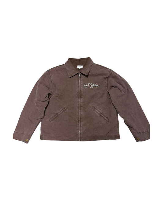 Kndl Brown Denim Jacket