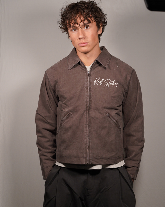 Kndl Brown Denim Jacket