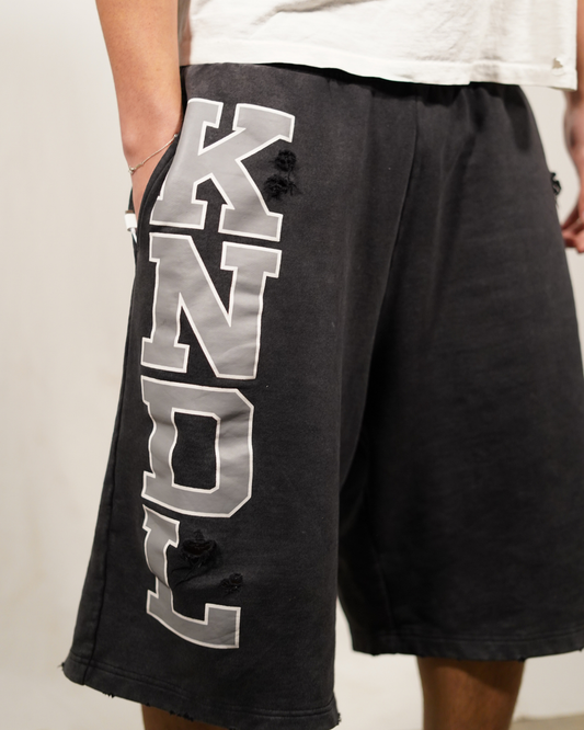 "KNDL" Baggy Sweatshorts