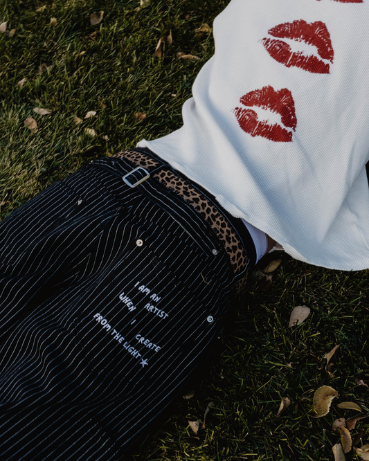 Kndl Pinestripe Denims