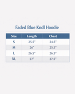 Blue Faded KNDL Hoodie