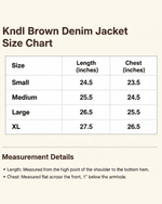 Kndl Brown Denim Jacket