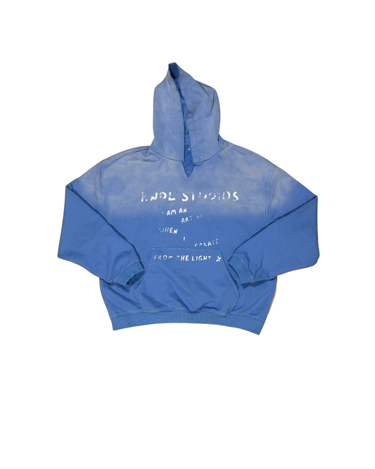 Blue Faded KNDL Hoodie
